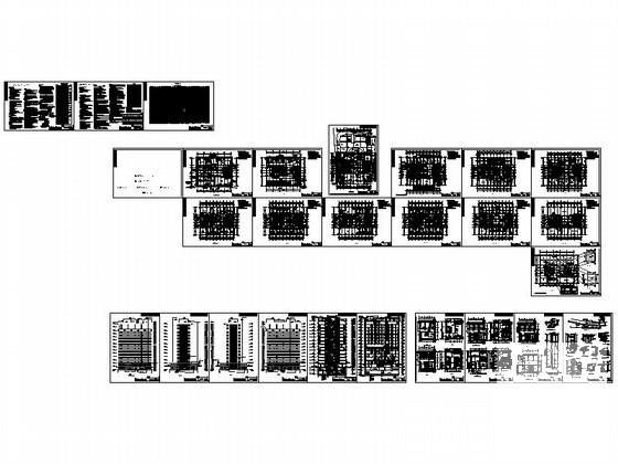 14层中医院门诊综合楼建筑施工CAD图纸(公共卫生间) - 2