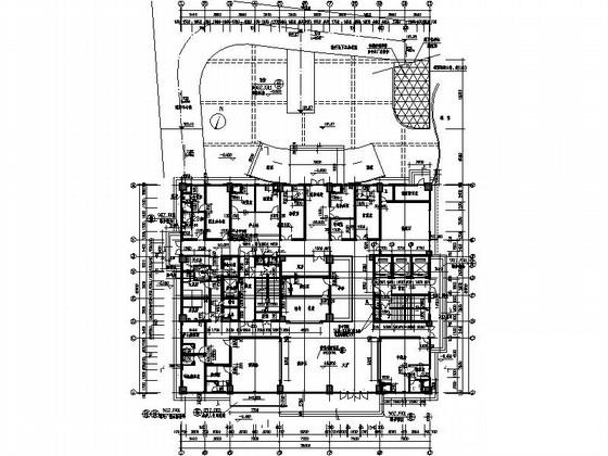 14层中医院门诊综合楼建筑施工CAD图纸(公共卫生间) - 4