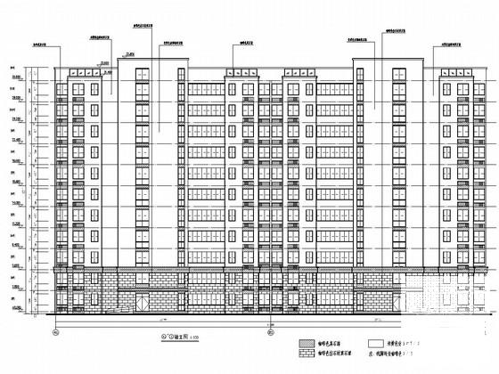 17层剪力墙结构小区结构CAD施工图纸（建筑图纸） - 2