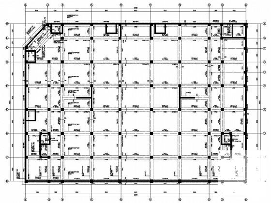 12层框剪结构商场结构CAD施工图纸(局部13层) - 4