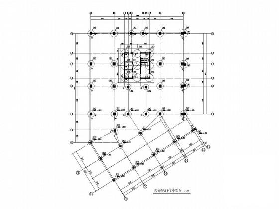 22层框架剪力墙结构商贸城结构CAD施工图纸 - 5