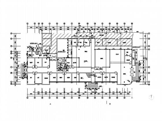 医院综合楼扩建项目建筑施工CAD图纸(卫生间大样图) - 1