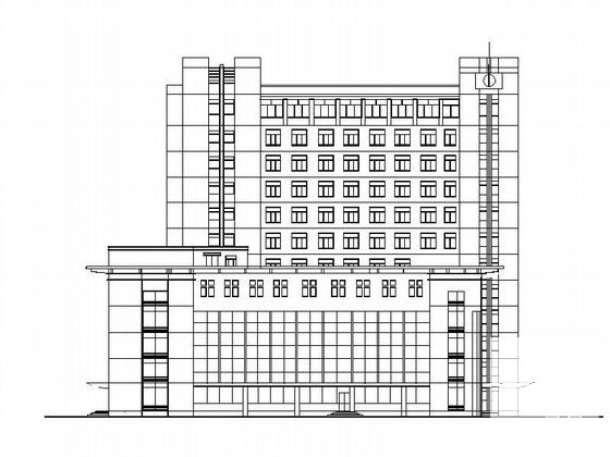 医院综合楼扩建项目建筑施工CAD图纸(卫生间大样图) - 4