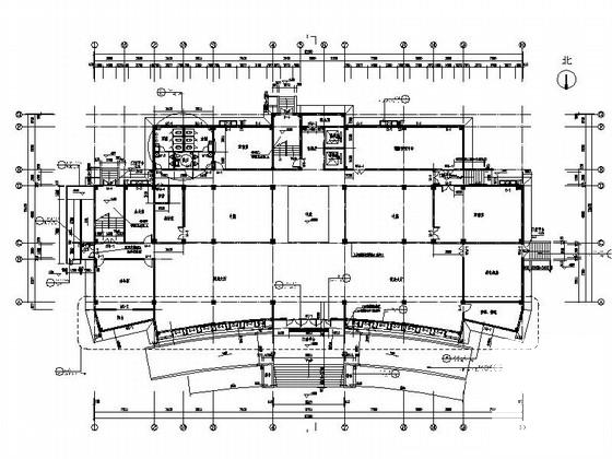 社会福利院5层综合楼建筑施工CAD图纸 - 2