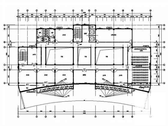 社会福利院5层综合楼建筑施工CAD图纸 - 3