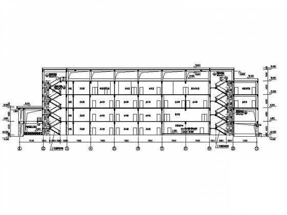 10层医疗综合楼建筑施工CAD图纸 - 2