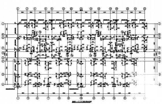 33层剪力墙住宅楼结构CAD施工图纸（桩基础）(梁平法配筋图) - 2