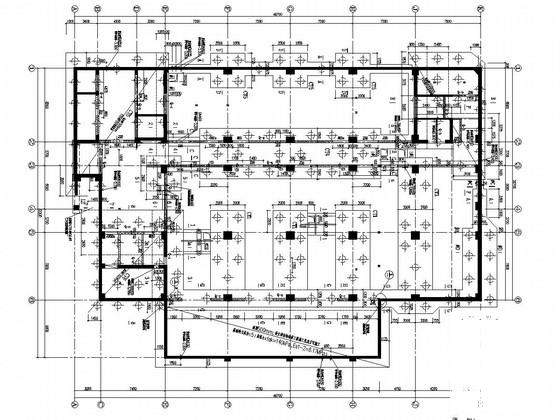 19层框剪结构医院楼结构CAD施工图纸（桩基础） - 2