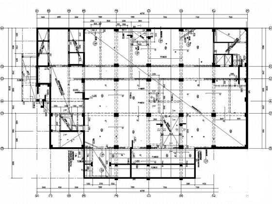 19层框剪结构医院楼结构CAD施工图纸（桩基础） - 3