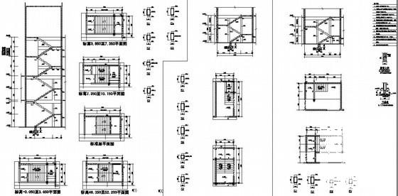 18层剪力墙住宅楼结构CAD施工图纸(平面布置图) - 1