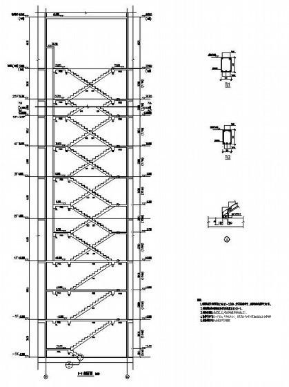 26层高层剪力墙住宅楼结构CAD施工图纸 - 3