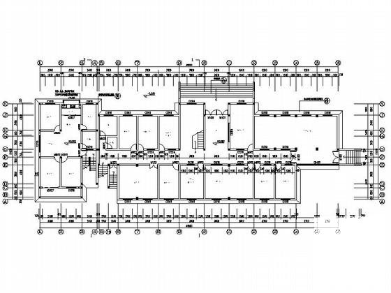 乡4层住院部建筑施工CAD图纸（6层住宅楼）(卫生间大样图) - 4