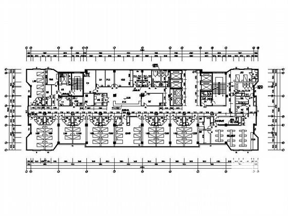 县人民医院19层病房综合楼建筑施工CAD图纸(地下室平面图) - 4