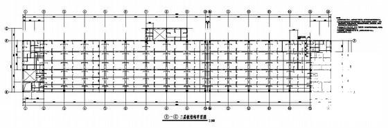大跨度框架结构工业厂房结构CAD施工图纸（独立基础、桩基础） - 1