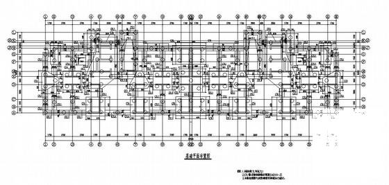 市剪力墙33层住宅楼结构CAD施工图纸（桩基础）(平面布置图) - 2