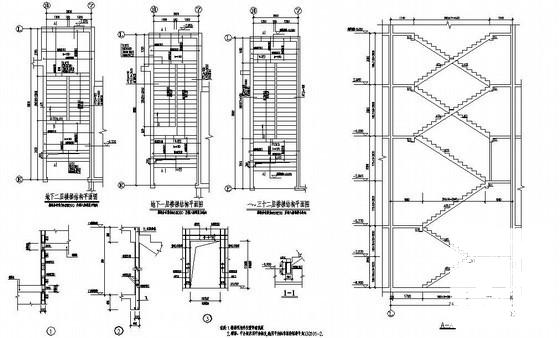 市剪力墙33层住宅楼结构CAD施工图纸（桩基础）(平面布置图) - 3