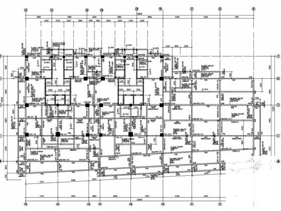 31层框剪结构住宅楼结构CAD施工图纸（桩基础） - 1