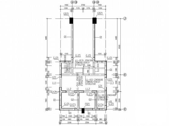 31层框剪结构住宅楼结构CAD施工图纸（桩基础） - 3