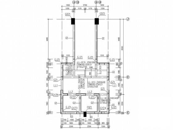 31层框剪结构住宅楼结构CAD施工图纸（桩基础） - 3