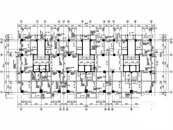 26层框剪结构住宅楼结构CAD施工图纸（桩基础） - 2