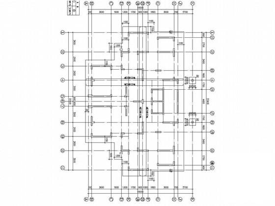 33层剪力墙结构住宅楼结构CAD施工图纸（筏型基础） - 2