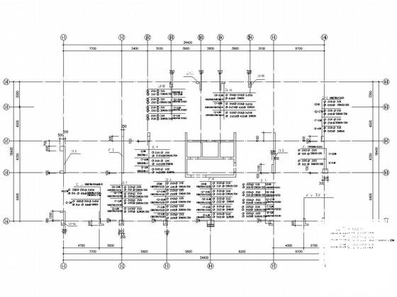 33层剪力墙结构住宅楼结构CAD施工图纸（筏型基础） - 3