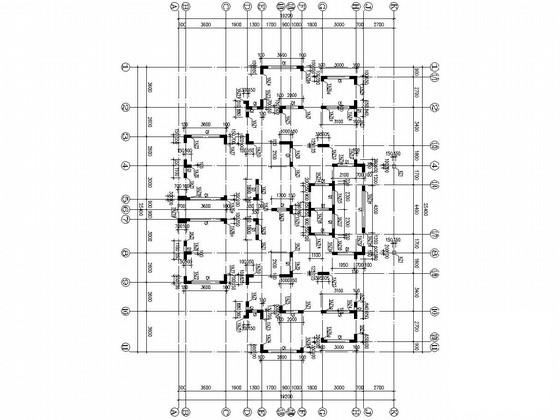 33层剪力墙结构住宅楼结构CAD施工图纸（筏型基础） - 4