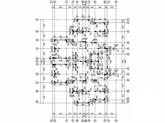 33层剪力墙结构住宅楼结构CAD施工图纸（筏型基础） - 4