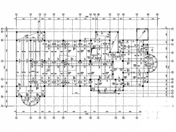 3层剪力墙结构别墅结构CAD施工图纸（6度抗震） - 2