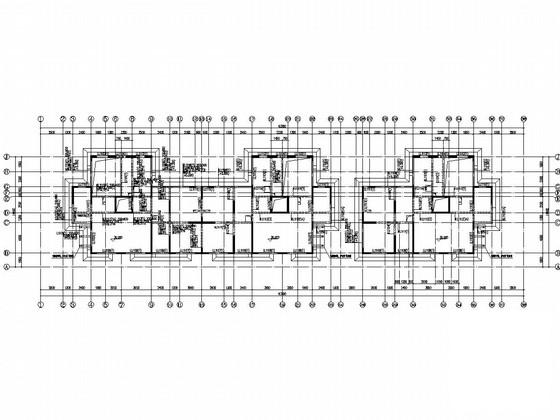 18层剪力墙结构住宅楼结构CAD施工图纸（筏型基础） - 2