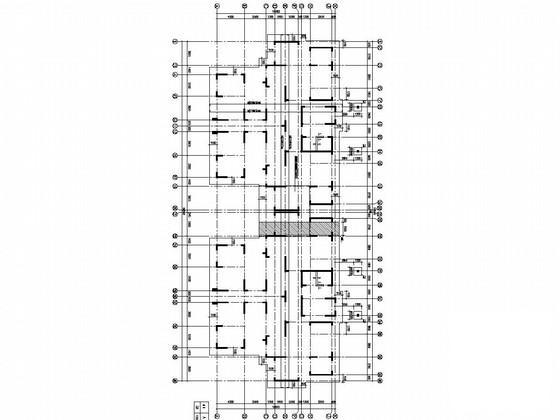18层剪力墙结构住宅楼结构CAD施工图纸（筏型基础） - 3