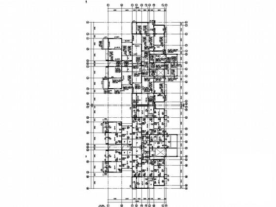 12层剪力墙结构住宅楼结构CAD施工图纸（7度抗震） - 2