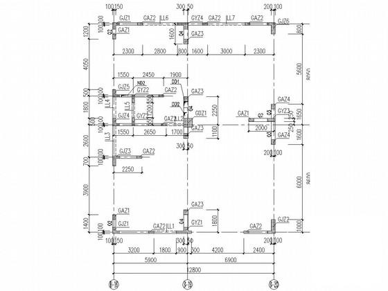 9层剪力墙结构公寓结构CAD施工图纸（桩基础） - 4