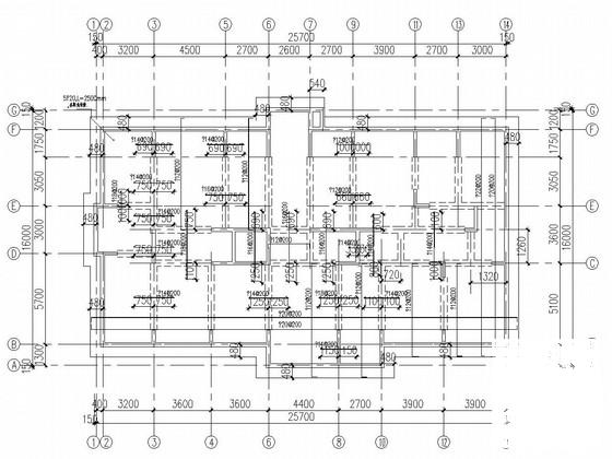 18层剪力墙结构住宅楼结构CAD施工图纸（7度抗震） - 2