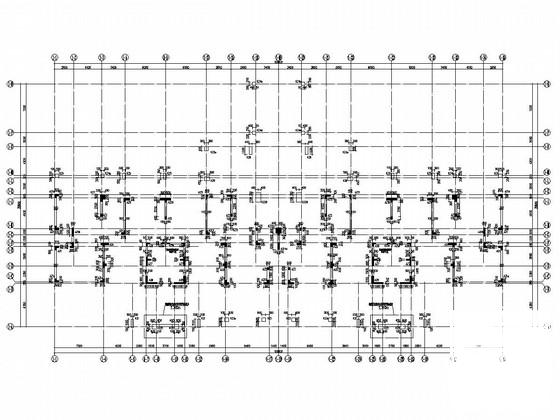 33层框架结构住宅楼结构CAD施工图纸（桩基础）(梁板配筋图) - 2