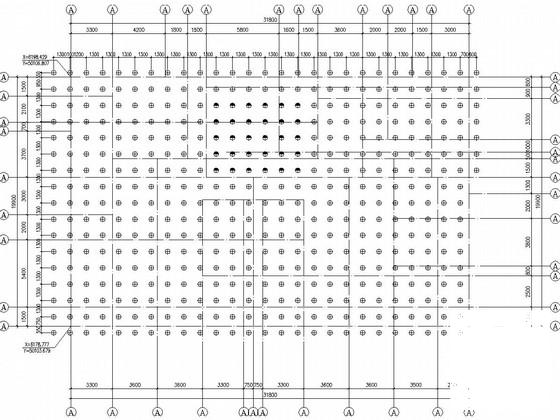 26层框剪结构住宅楼结构CAD施工图纸（筏型基础）(抗震设防类别) - 3
