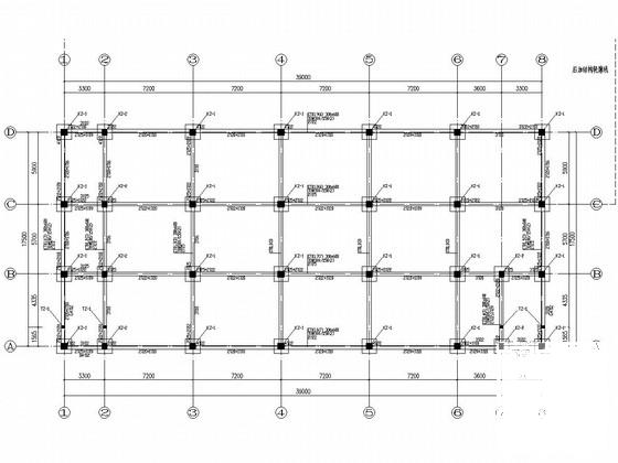 砌体结构办公楼结构CAD施工图纸（建施） - 3