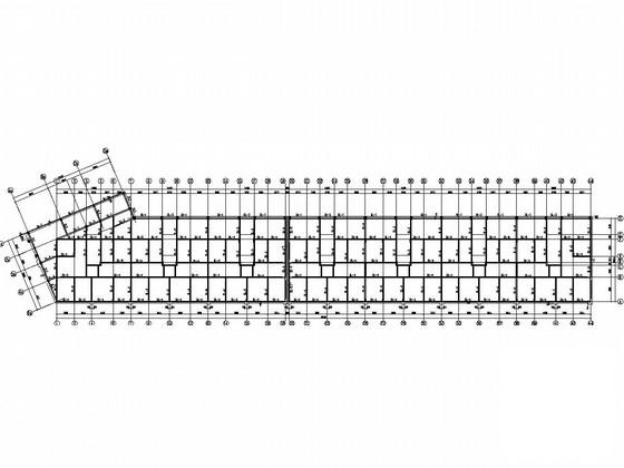 12层框剪结构别墅结构CAD施工图纸（桩基础）(平面布置图) - 4