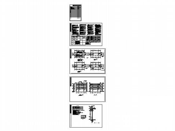 人民医院住院楼群间连廊建筑施工CAD图纸(线条大样) - 3