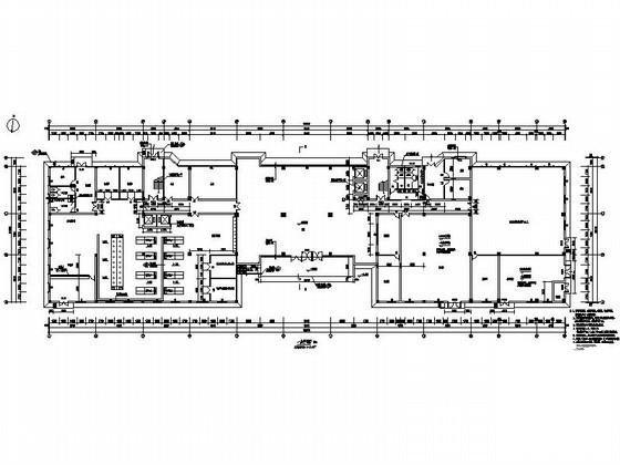 县人民医院7层科研后勤楼建筑施工CAD图纸(卫生间大样) - 4