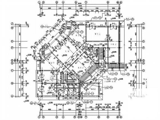 4层防疫站建筑CAD施工图纸 - 2