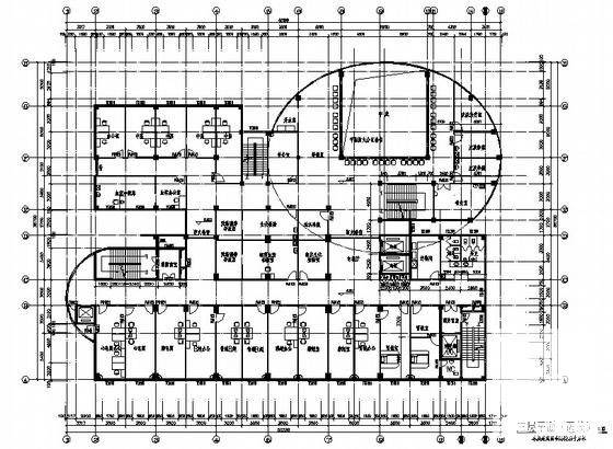 级市大型11层人民医院建筑施工CAD图纸 - 3