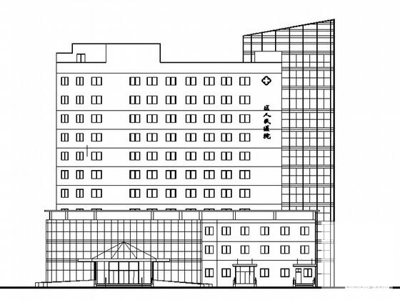 级市大型11层人民医院建筑施工CAD图纸 - 4