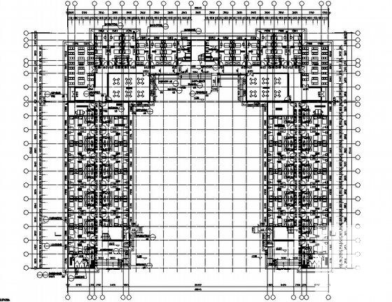 2层敬老院建筑结构水电CAD施工图纸(抗震设防类别) - 1
