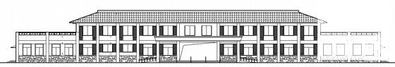 2层敬老院建筑结构水电CAD施工图纸(抗震设防类别) - 2