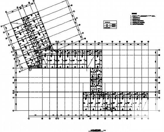 学校改扩建工程教学楼框架结构CAD施工图纸（桩基础） - 4