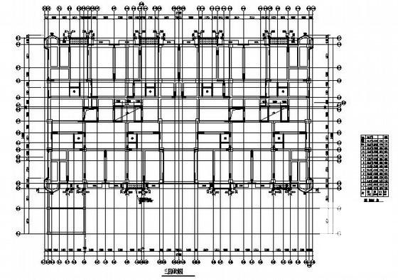 12层坡屋顶框支剪力墙结构住宅楼结构CAD施工图纸（独立基础）(梁平法配筋图) - 2