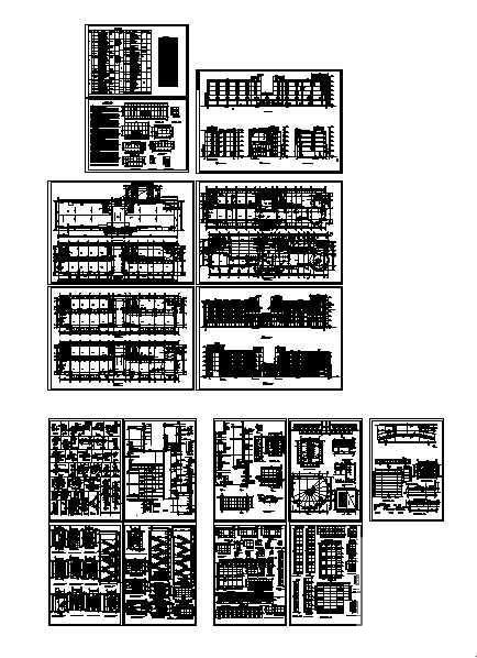 [5层现代医院建筑CAD施工图纸 - 2