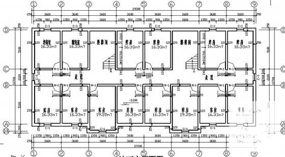 2层小诊所建筑方案设计CAD图纸 - 4