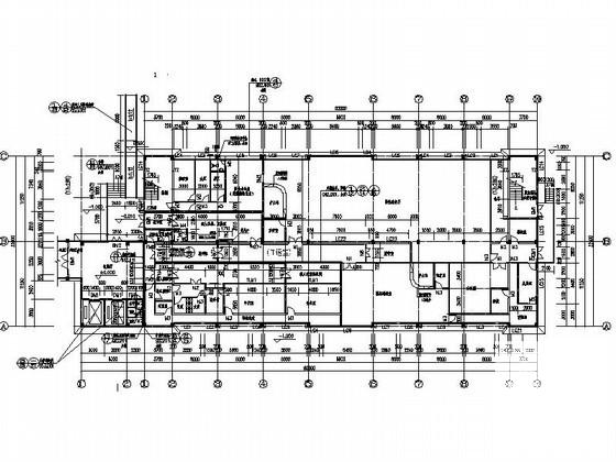 人民医院3层住院楼建筑施工CAD图纸（6号楼） - 4